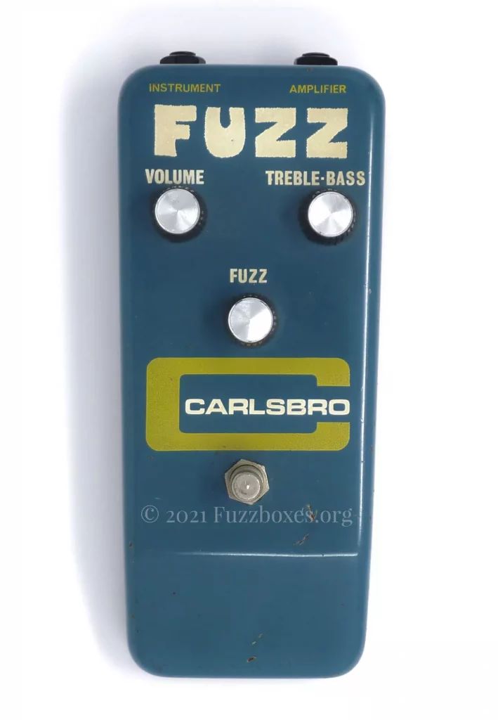 1970s Carlsbro Fuzz (built by Sola Sound).