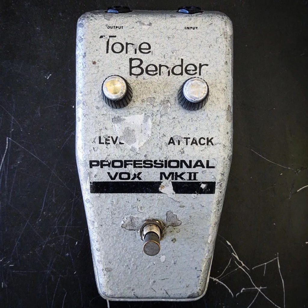 Early Vox Tone Bender Professional MKII. (Photo credit: M. Seppi)