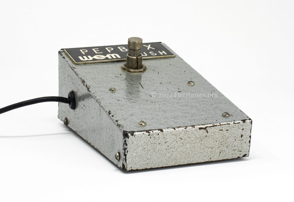 Silicon-transistor WEM Rush Pep Box