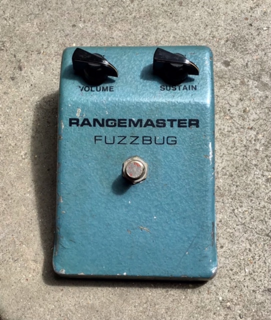 Rangemaster Fuzzbug, three-transistor, MKII version. (Photo credit: M. Honen)