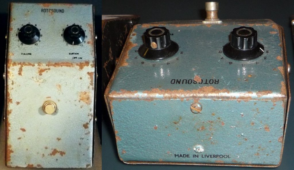 Mysterious version of the Rotosound Fuzz Box, manufacturer unknown