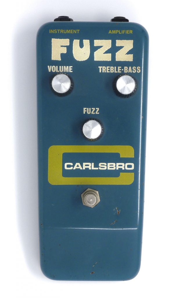 Late-production Carlsbro Fuzz, manufactured by Sola Sound