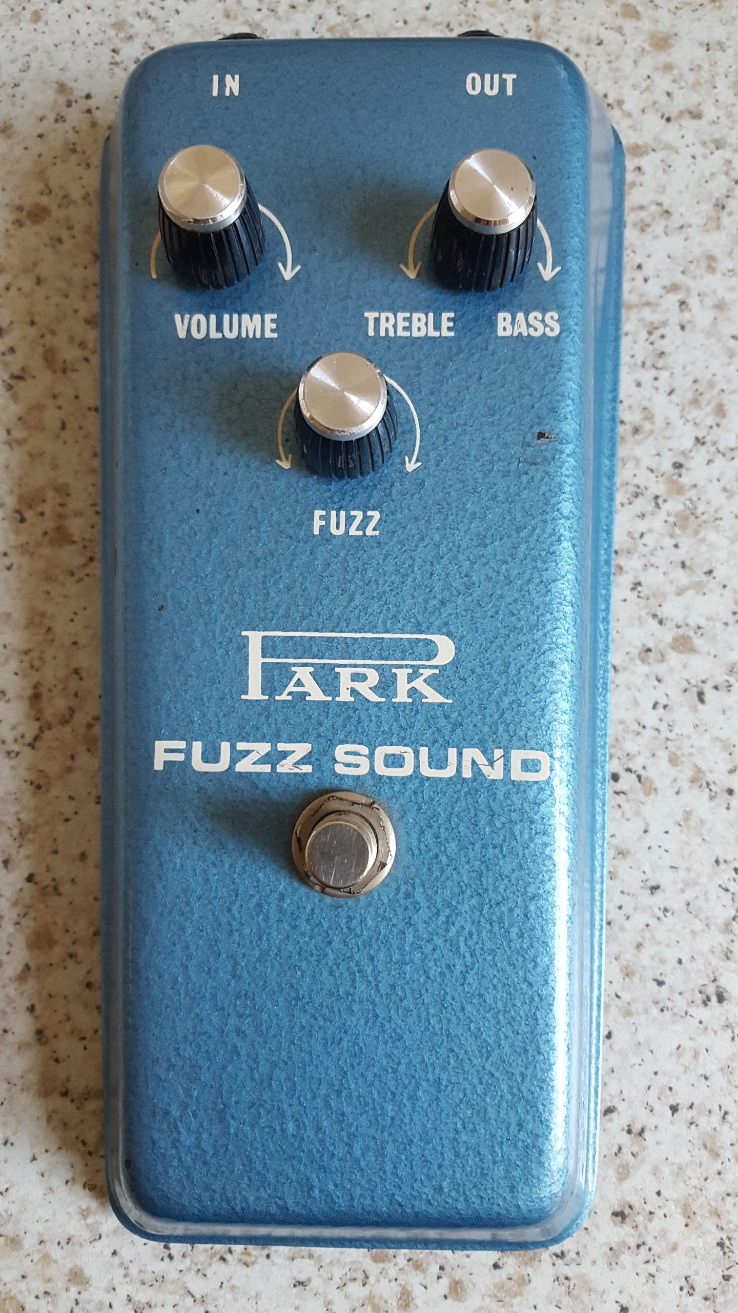Park Fuzz Sound MKIII, three-knob version (Photo credit: Root Two Amplification)
