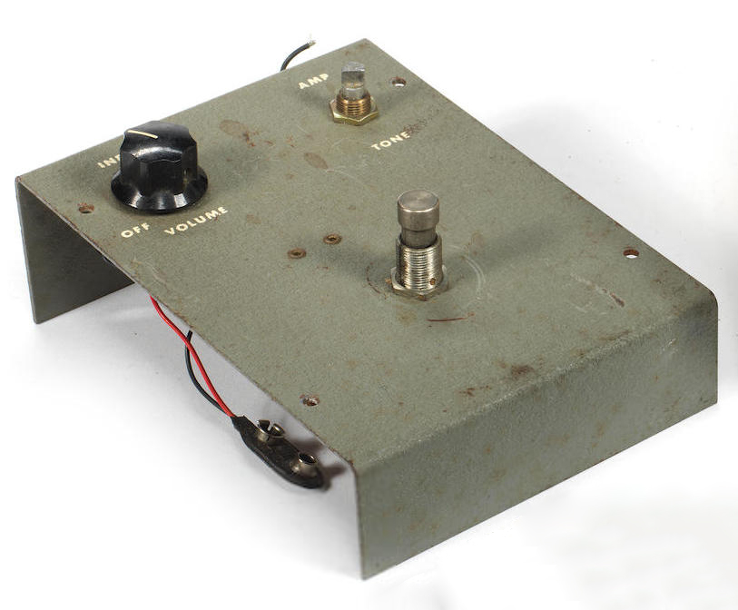 Aul Instruments fuzz, from the estate of Mitch Mitchell. (Photo credit: Bonhams)