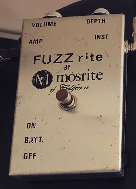 Second version of the Mosrite Fuzzrite graphics. (Photo credit: S. Lee)