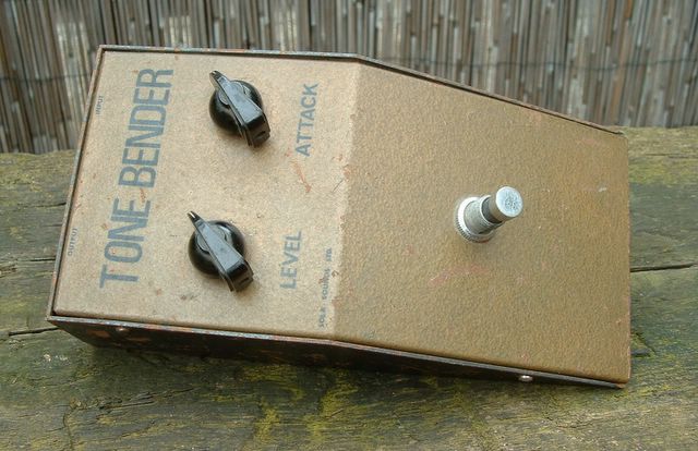 1965 Sola Sounds Limited Tone Bender, rumoured to have once belonged to Tony McPhee. (Photo credit: D. Main)