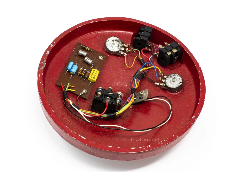 Vintage Fuzz Face circuitry