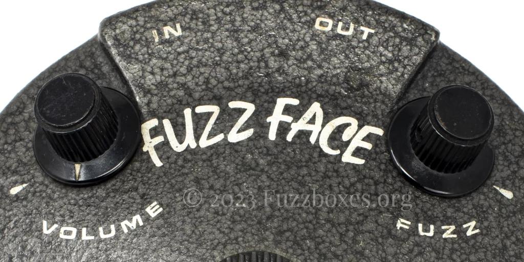 Fuzz Face with 'thick' graphics