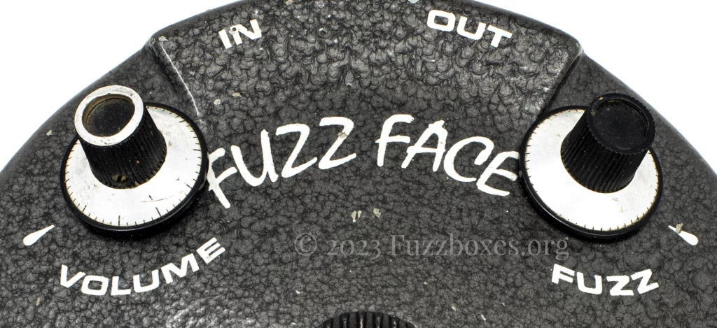 Fuzz Face with 'thin' graphics